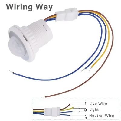 Light PIR Infrared Motion Sensor Switch | AC 110V/220V | Adjustable Time Delay | Day/Night Mode_img_2
