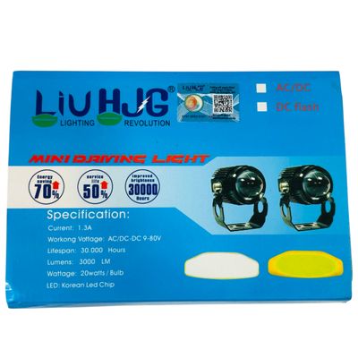 LIU HJG Mini Driving Led Fog Light With Relay for Motorcycle_img_2