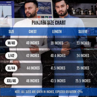 Teal Blue Premium Panjabi – Elegant Festive Wear for Men_img_4