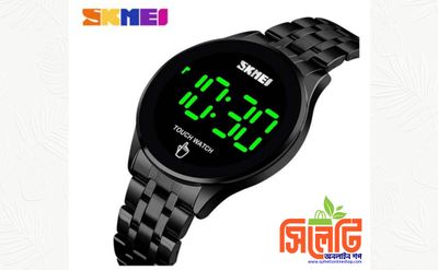 Skmei 1579 Touch Screen Led Digital Watch Luxury Stainless Steel_img_0