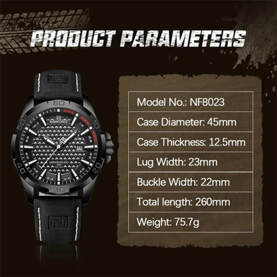 Naviforce 8023 - Black White_img_3