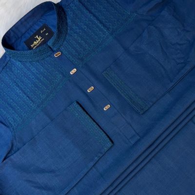 PREMIUM EMBROIDERY PANJABI || 🩵✨_img_3