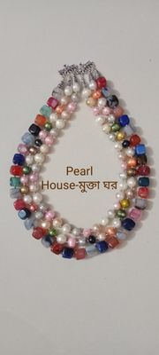 Pearl & Stone combination Neckpiece_img_1