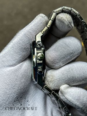 Audemars Piguet Royal Oak Chronograph Panda Dial-Silver Stainless Steel AA_img_1