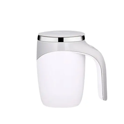 Multi-Functional Magnetized Stirring Cup- White Color_img_0