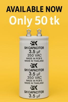 Capacitor 3.5uf Made in Thiland_img_0