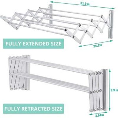 Wall Mounted Clothes Drying Hanger_img_1