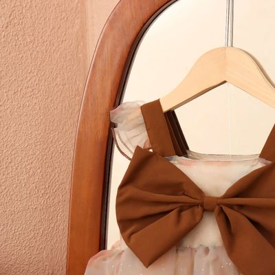 Baby Girl Flying Sleeves Big Bow Summer Princess Dress (6 months to 3 years)_img_2