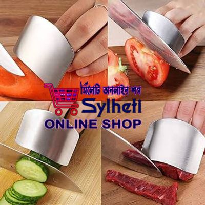 Finger Protector Safe Slice Fruits Vegetables Steel Kitchen Cooking Tools_img_3