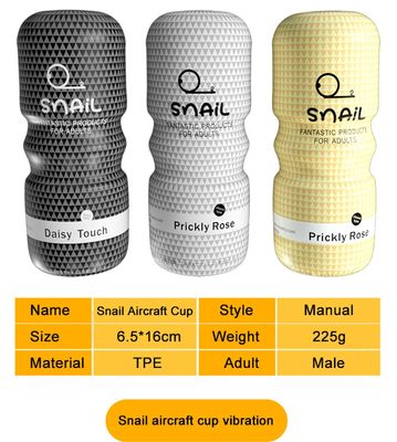 Snail Climax Airplane Male Masturbator Artificial Pussy Vagina Erotic Sex Toys for Men Glans Sucking Penis Pump Spikes Exerciser_img_2