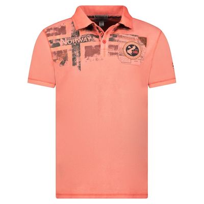 Men - Polo Short Sleeve 100% Cotton Coral_img_0