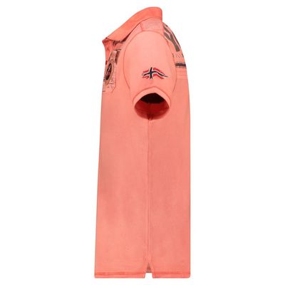 Men - Polo Short Sleeve 100% Cotton Coral_img_3