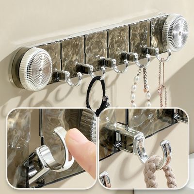 5 Hooks Rotating Suction Cup Hook_img_0