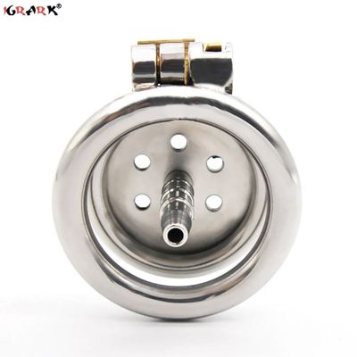 Super Small Cock Cage Stainless Steel Male Chastity Device Penis Ring Lock Chastity Belt Sex Toys for Men Penis Adult Supplies_img_2