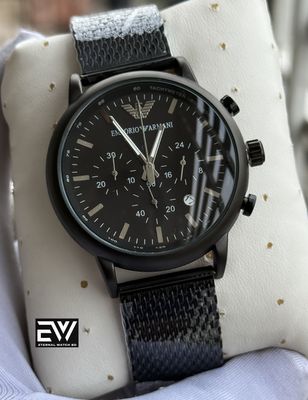 ARMANI MASH CHAIN MATTE FULL BLACK_img_0