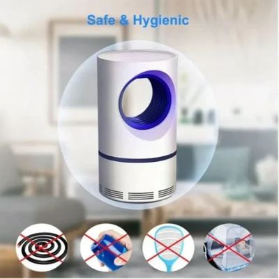Vortex USB Mosquito Lamp Physical Silent Mosquito Killer - White_img_1
