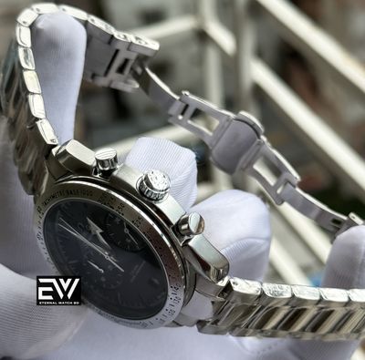 OMEGA SPEED MASTER SILVER CHAIN GREEN DIAL_img_3