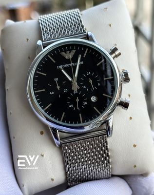 ARMANI GLOSSY MASH CHAIN BLACK DIAL_img_0