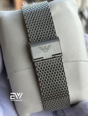 ARMANI GLOSSY MASH CHAIN  BLUE DIAL_img_1