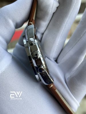 OMEGA SPEED MASTER BROWN BELT BLACK DIAL SILVER CASE_img_1