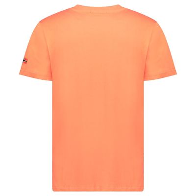 T-Shirt Men Short Sleeve with Coral Flag_img_1