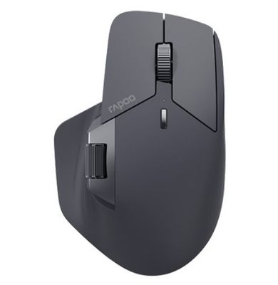 Rapoo MT760 Rechargeable Tri-Mode Wireless Mouse – Black Color_img_0
