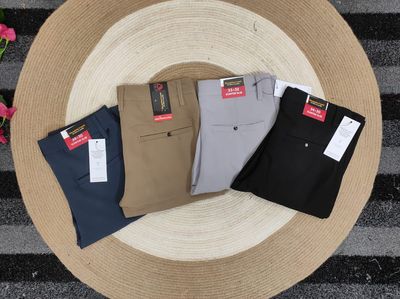 Formal Black pant with Olive shirt_img_2