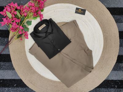 Formal Brown pant with dark brown shirt_img_0