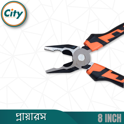 ৮ ইঞ্চি কম্বিনেশন প্লায়ারস প্রো কুয়ালিটি কালো নিকেল ক্রোমিয়াম স্টিলের পেশাদার মানের হেভি প্লাস_img_4