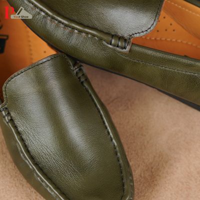 Olive Moccasin Loafer_img_3