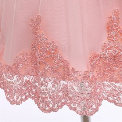Baby Girls Princess Lace Bow Party Dress with Headband (0 to 4 years)_img_17