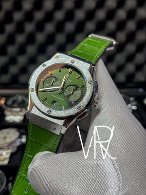 HUBLOT CLASSIC FUSION GREEN LEATHER BELT_img_0