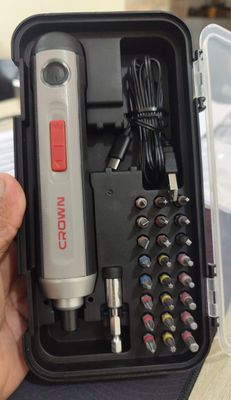 Crown 3.6v, 2Ah Cordless Screwdrivers with 25pcs Bits Set, Model: CT22033_img_1