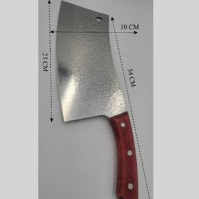 Kitchen Knife – Damascus Steel with Wooden Handle_img_0