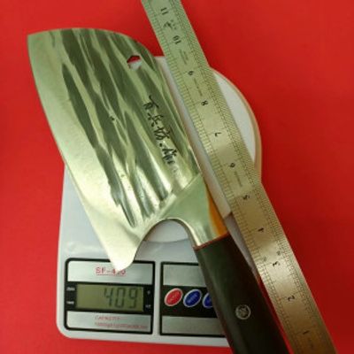 Kitchen Knife – Damascus Steel with Rubber Handle_img_0