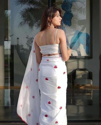 Premium Jorjet Embroidery Sharee_img_2