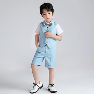 Kids Boys Summer Formal Party Dress 4pcs Set (1 to 5 Years)_img_2