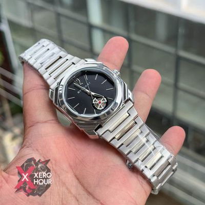Bvlgari Rotation winding Turbine | Silver Black Dial_img_6
