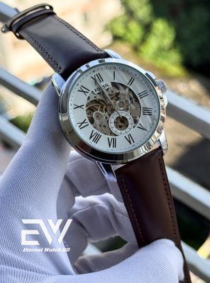 FOSSIL AUTOMATIC 60 SEC RING BROWN BELT_img_0
