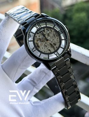 FOSSIL AUTOMATIC SKELETON FULL BLACK_img_0