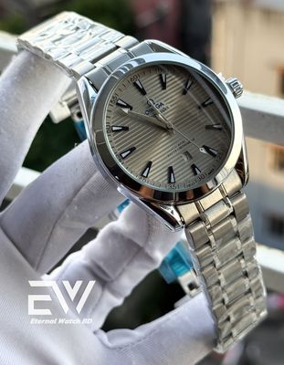 OMEGA AQUA TERRA GRAY DIAL SILVER CASE_img_0