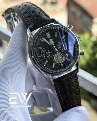TAG BELT 3 CHORNO NEW BLACK DIAL BLACK BELT_img_0