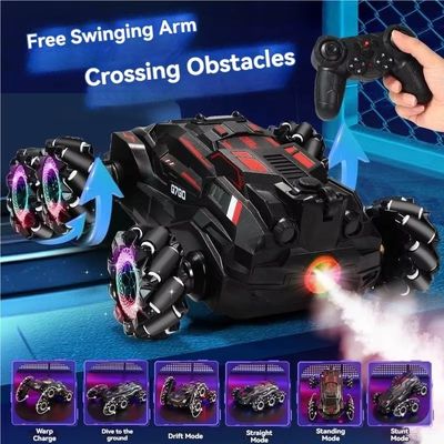 RC Stunt Car with 6 Wheels, Music and Lights_img_8