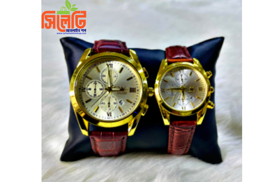 Olevs Casual Couple Watch Quartz Wrist watch_img_1