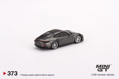Mini GT 373 Porsche 911 (992) GT3 Touring Agate Grey Metallic_img_1