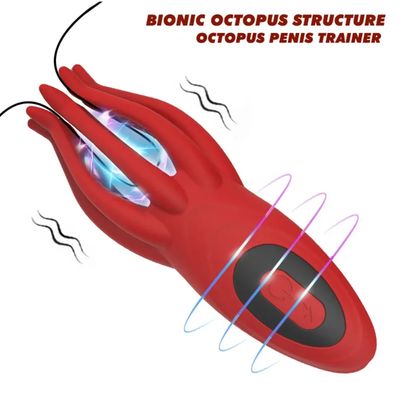 Male Glans Stimulate Massager 12 Modes Electric Shock Glans Vibrator Oral Climax Sex Toy for Men Lasting Delay Endurance Trainer_img_5