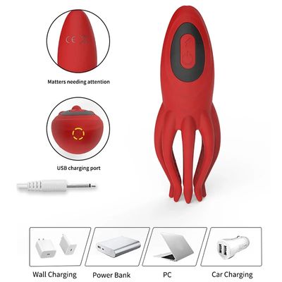 Male Glans Stimulate Massager 12 Modes Electric Shock Glans Vibrator Oral Climax Sex Toy for Men Lasting Delay Endurance Trainer_img_7