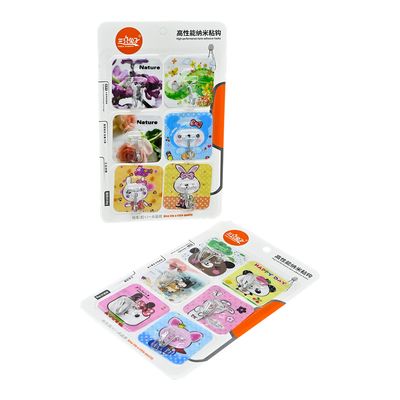 Colorful Self-Adhesive Wall Hooks_6pcs WH-2203_img_1