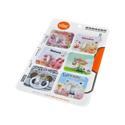 Colorful Self-Adhesive Wall Hooks_6pcs WH-2203_img_2