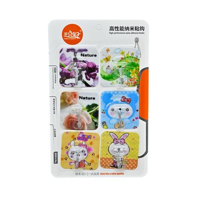Colorful Self-Adhesive Wall Hooks_6pcs WH-2203_img_3
